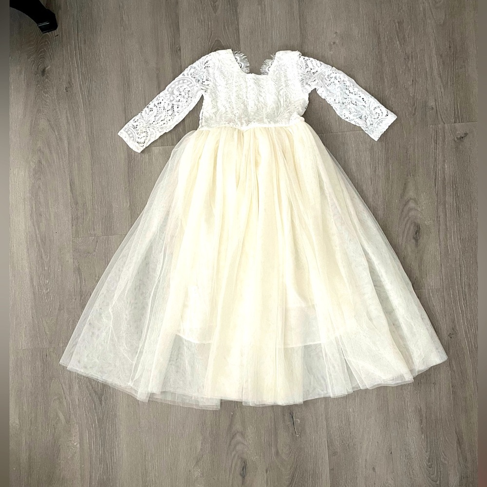 Flower girl dress 6 years old